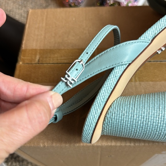 NWTIB • Sam Edelman • Womens Kia Block Heel Sandal • Tide Blue • Size 9 😍 - Picture 6 of 17